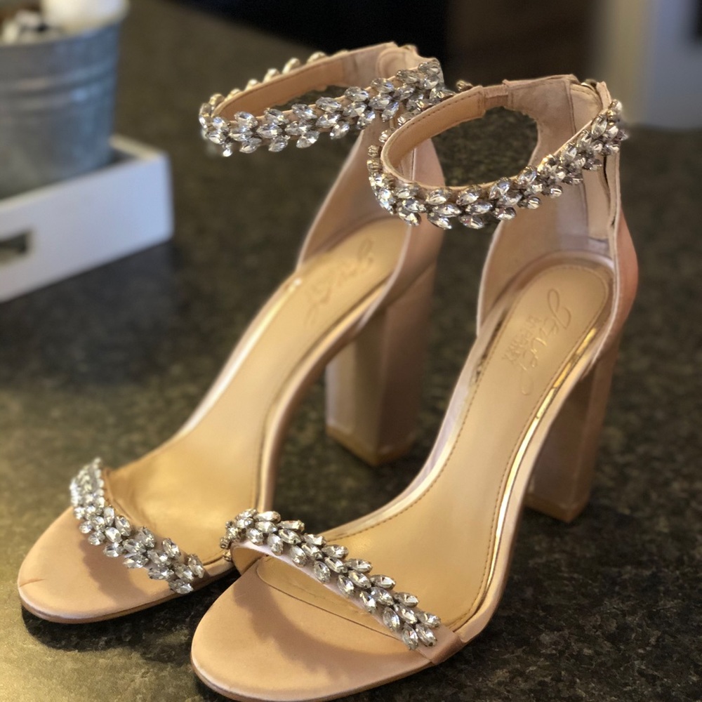 Jewel Badgley Mischka Heels - Picture 2 of 5